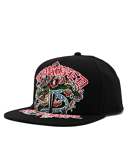 Gorra Snapback Ninth Hall Forged Black
